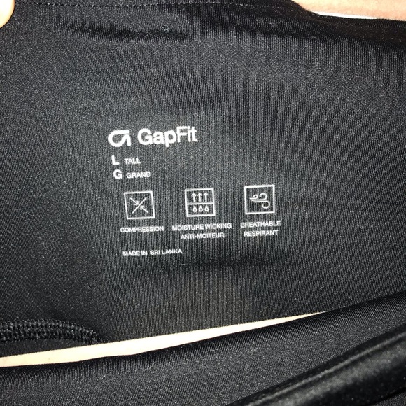 NWT GapFit High Rise Wide-Leg Power Leggings - Picture 7 of 8